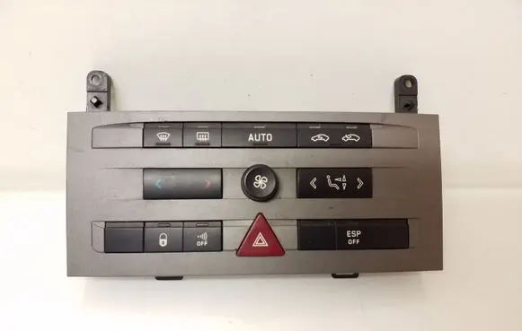 Peugeot 407 Climate control unit 96512442XT 0306534002