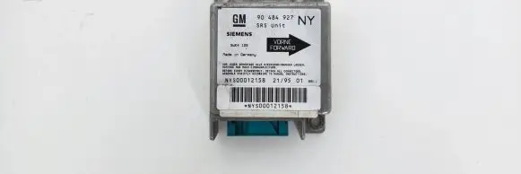 Opel Combo B Airbag control unit/module 90484927 5WK4125 NYS00012158