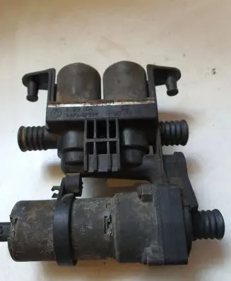 Coolant heater control valve