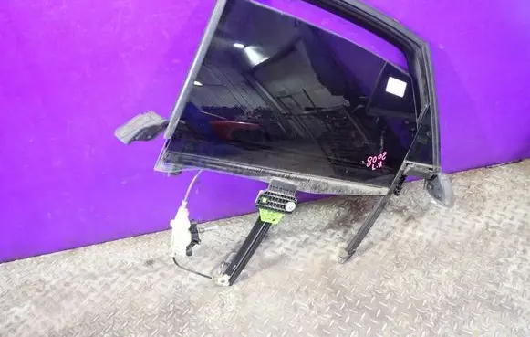 Audi A4 S4 B6 8E 8H Rear door window regulator with motor