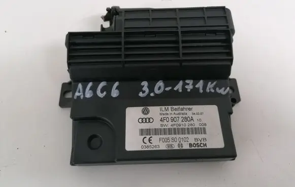 Audi A6 S6 C6 4F Other control units/modules 4F0907280A