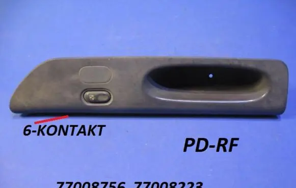 Renault Espace III Electric window control switch 77008756 77008223