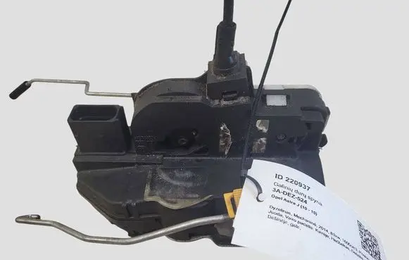 Opel Astra J Rear door lock 3023880RH3 3023880