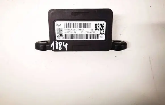 Opel Astra J ESP acceleration yaw rate sensor 13578326