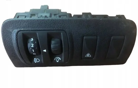 Renault Megane III Headlight level height control switch 648450001R