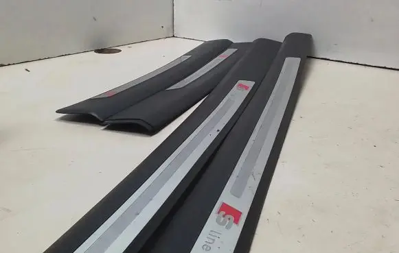 Audi A6 S6 C6 4F Front sill trim cover 4F0853376K 4F0853376J 4F0853376H