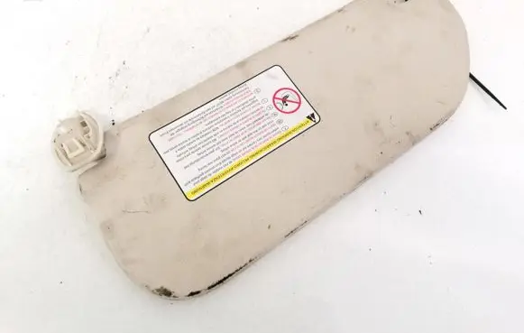 Citroen C4 I Sun visor