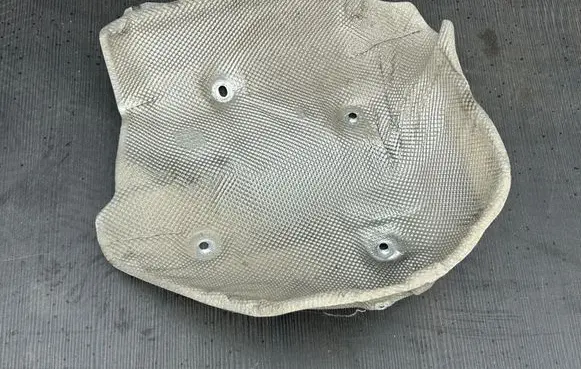 Audi A8 S8 D4 4H Exhaust heat shield 4H0825711D