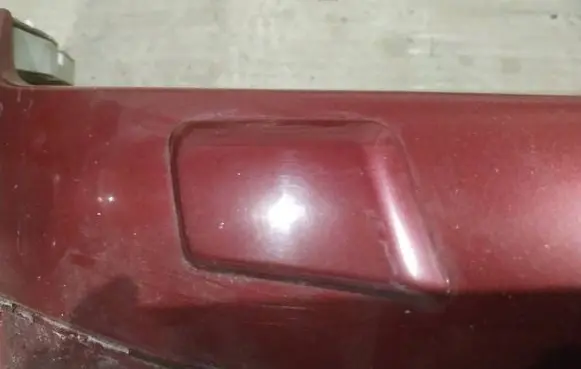 Headlight washer spray nozzle cap/cover