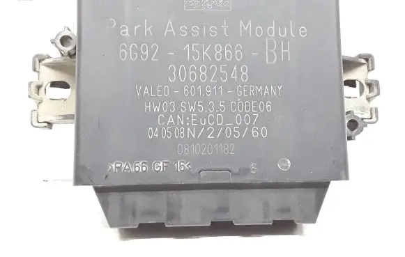 Volvo V70 Parking PDC control unit/module 30682548 6G9215K866BH