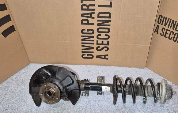 Volkswagen Transporter - Caravelle T5 Front wheel hub spindle knuckle 7H0258G 313327