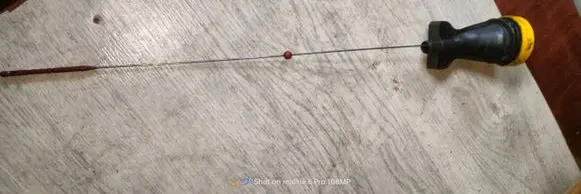 Oil level dip stick