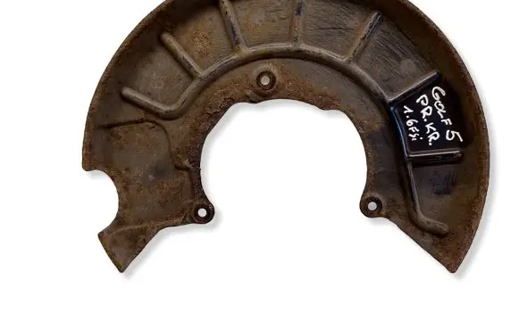 Volkswagen Golf V Front brake disc dust cover plate 