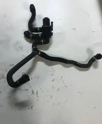 Coolant heater control valve