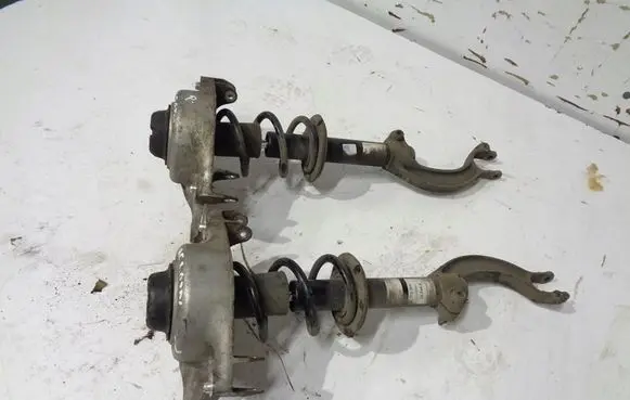 Audi A5 8T 8F Front shock absorber with coil spring MCPERSON