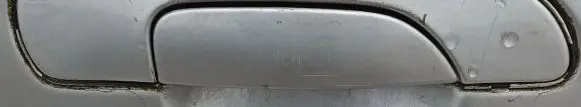 Ford Mondeo MK II Front door exterior handle Pilka