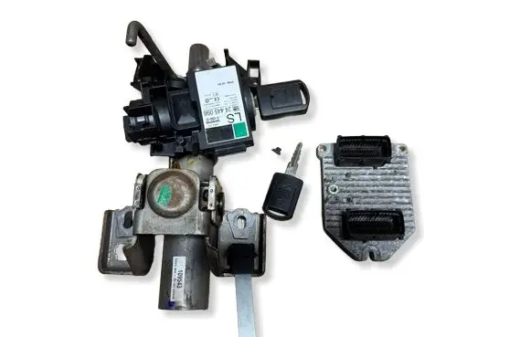 Opel Meriva A Engine ECU kit and lock set 13105214 5WK91716 S0300401
