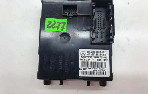 Mercedes-Benz E W213 Air conditioning/heating control unit A2139000407 A2139015603