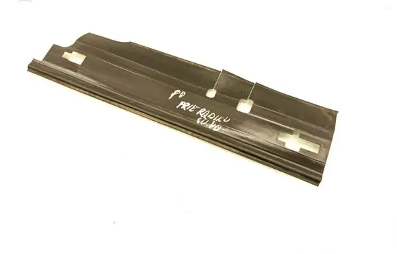 Intercooler air guide/duct channel