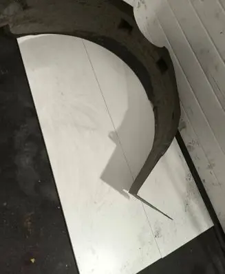Opel Antara Front wheel arch liner splash guards 96660301