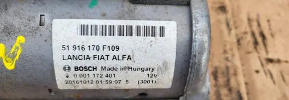 Alfa Romeo Mito Starter motor 51916170F109 20161012 0001172401