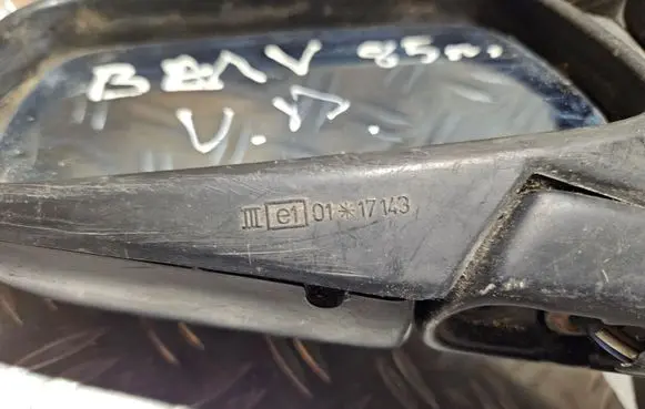 Manual wing mirror
