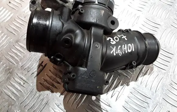 Peugeot 307 Electric throttle body valve 9658793980