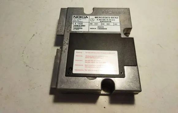 Mercedes-Benz S W220 Phone control unit/module A2038207026 0600259 35010920