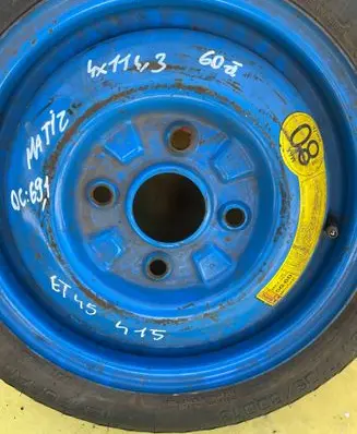 Daewoo Matiz R13 spare wheel 