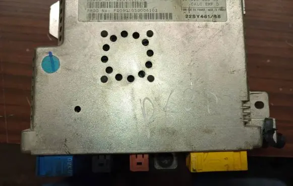 Peugeot 607 GPS navigation control unit/module 22sy45165 9642888680