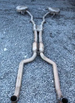 Audi A6 S6 C6 4F Muffler/silencer 