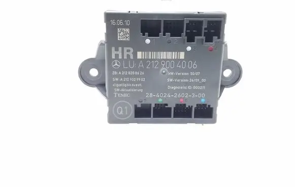 Mercedes-Benz C W204 Door control unit/module A2129004006 A2128208626 A2129029902