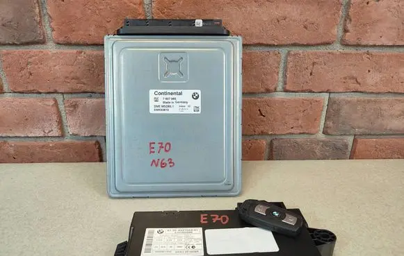 BMW X5 E70 Engine control unit/module ECU 7607985 MSD851 5WK9380