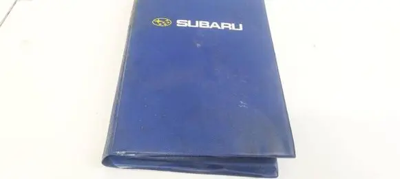 Subaru Legacy Owners service history hand book 