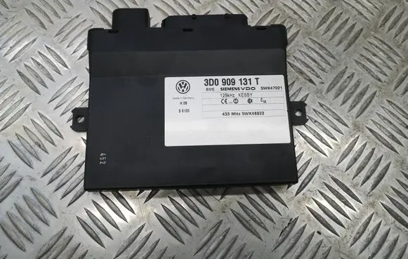Volkswagen Touareg I Keyless (KESSY) go control unit/module 3D0909131T 5WK48823 5WK47021