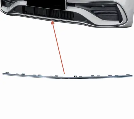 Mercedes-Benz C W206 Front bumper splitter molding A2068855702