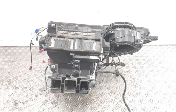 Interior heater climate box assembly