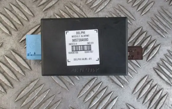 Peugeot 407 Alarm control unit/module 9657384680