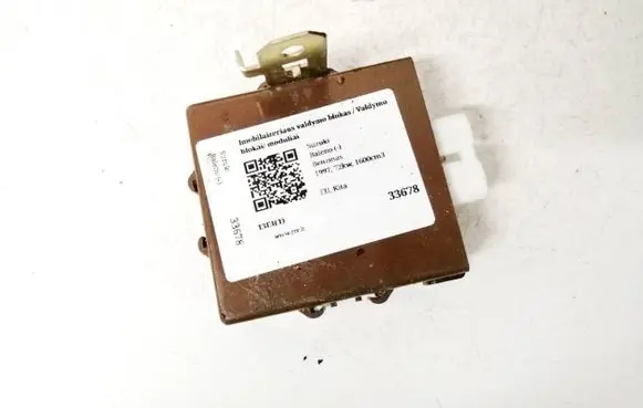 Suzuki Swift I Immobilizer control unit/module 3397060G00 627289-000