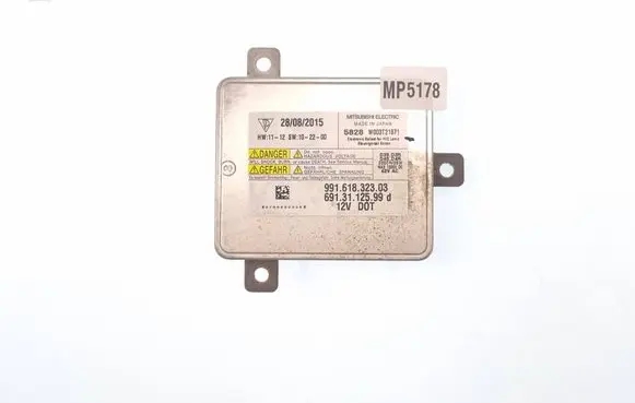 Porsche 911 991 Headlight ballast module Xenon 91161832303 6913112599D W003T21871