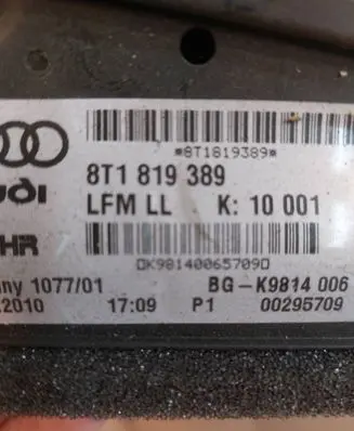 Audi Q5 SQ5 Other interior part 8T1819389 00295709 K9814006