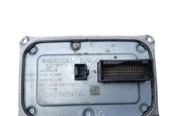 Mercedes-Benz S W222 Headlight ballast module Xenon A2229008105 A2229022205 A2229013403