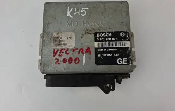 Opel Astra J Engine control unit/module 90351648 0261200376