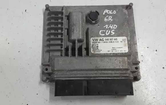 Volkswagen Polo V 6R Engine control unit/module 04B907445XXX 04B907445 28444321