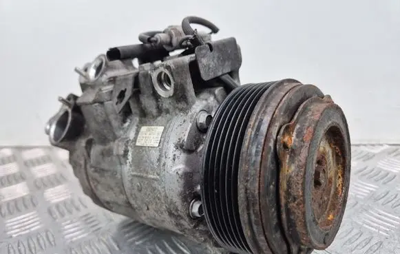 BMW 5 E60 E61 Air conditioning (A/C) compressor (pump) 6987862 4472601852 6SBU14C