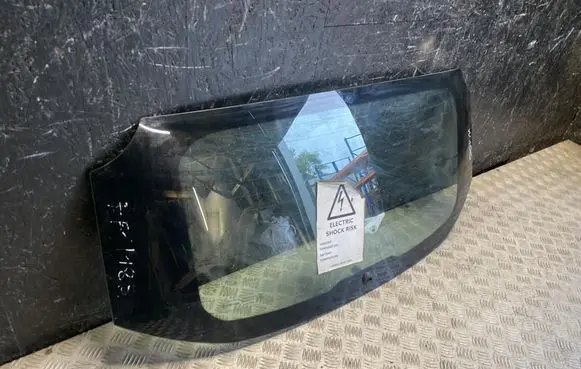 Opel Corsa F Rear windscreen/windshield window 