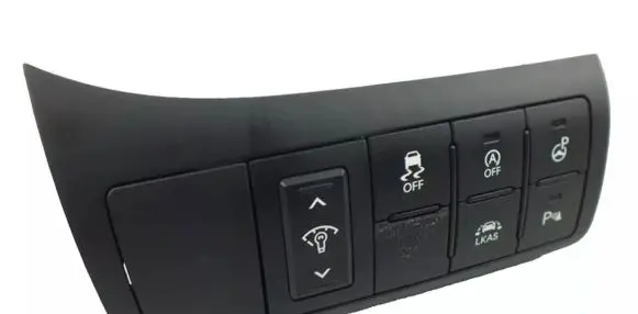Headlight level height control switch
