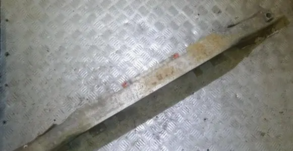 Rear beam