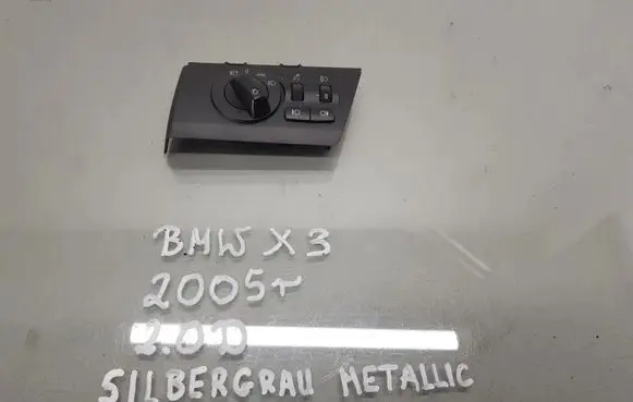 BMW X3 E83 Light switch