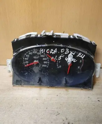 Nissan Micra Speedometer (instrument cluster) AX764